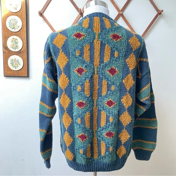 Vintage Dior Hand Knit Heavyweight Sweater - Picture 7 of 14